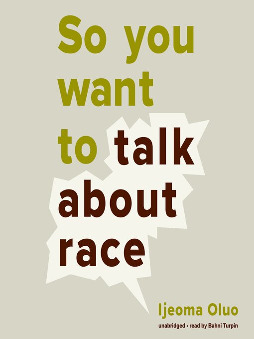 Cover of So You Want to Talk about Race